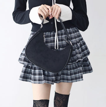 Poinna Suede Hobo Bag